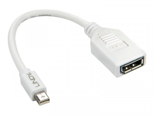 Lindy Mini-DisplayPort an Displayport Adapterkabel M/F 0.15m