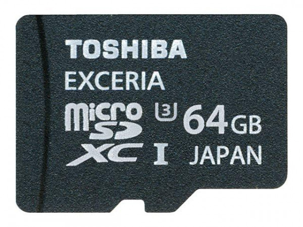 SD microSD Card 64GB Toshiba SDHC Exceria retail