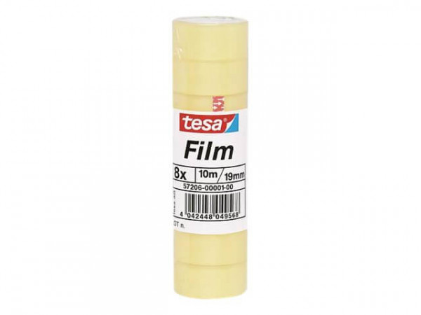 tesafilm Standard 8 Rollen 10m x 19mm