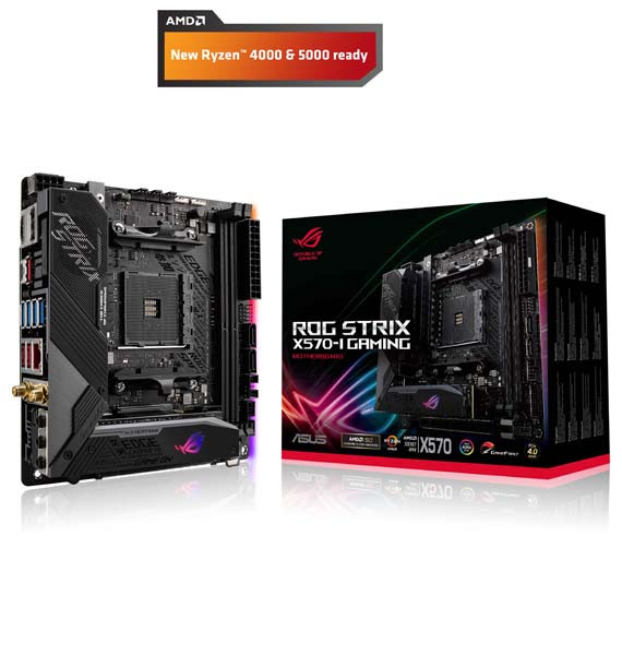 Mainboard ASUS ROG STRIX X570-I GAMING (AMD,AM4,4DDR,mITX)