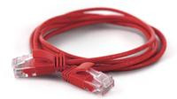 Wantec Patchkabel UTP CAT6a d=2,8mm 0,50m rot