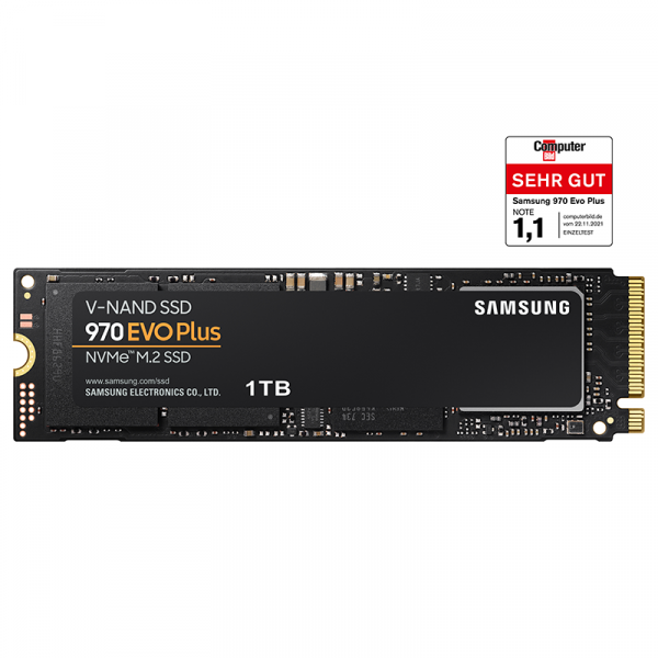 SSD 1TB Samsung M.2 PCI-E NVMe 970 EVO Plus retail