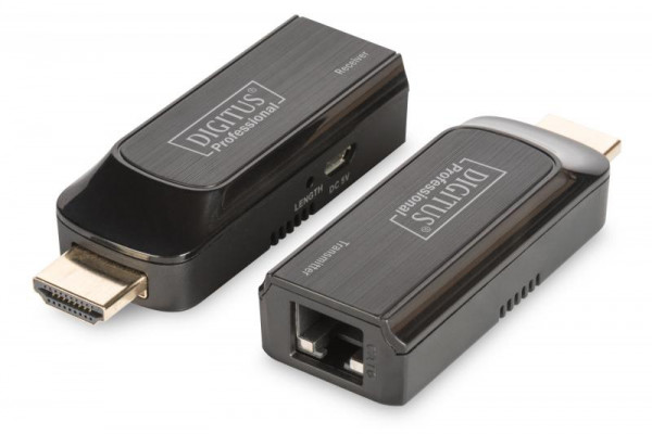 DIGITUS Extender HDMI Kabel Full HD 50m Set Strom via USB