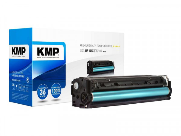 KMP Toner HP CF210X black 2400 S. H-T171 remanufactured