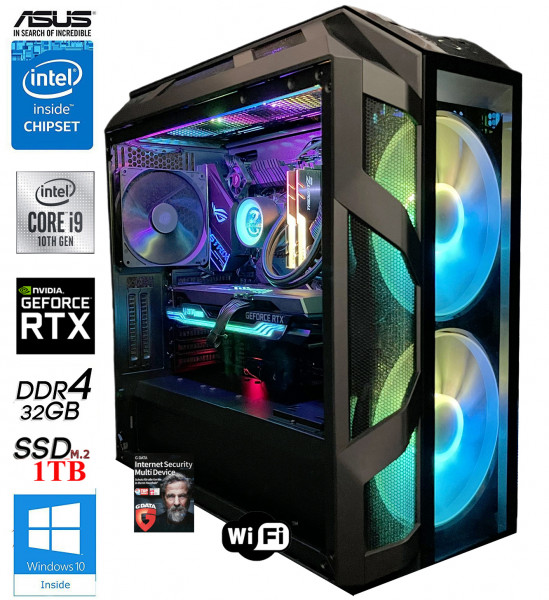 PC SNOGARD Ultra Gaming i9-10850K-M2-RTX3080 OC WIFI