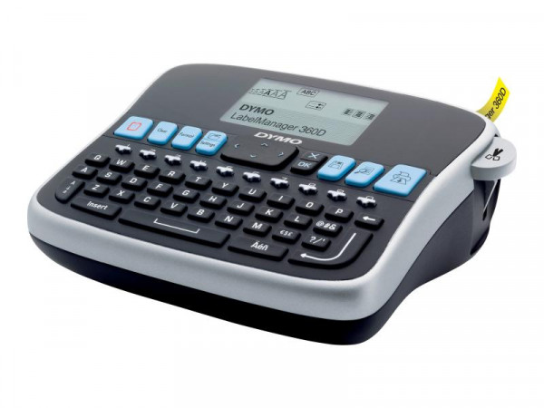 DYMO LabelManager 360D 6/9/12/19 mm D1-Bänder Qwerty UK/HK