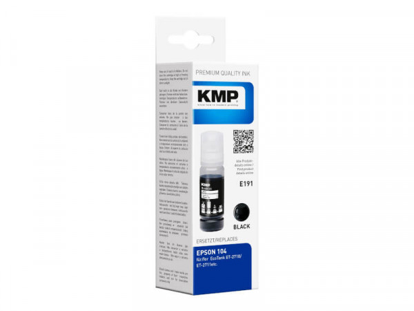 KMP Tinte EcoTank T00P1 4800 S. black remanufactured