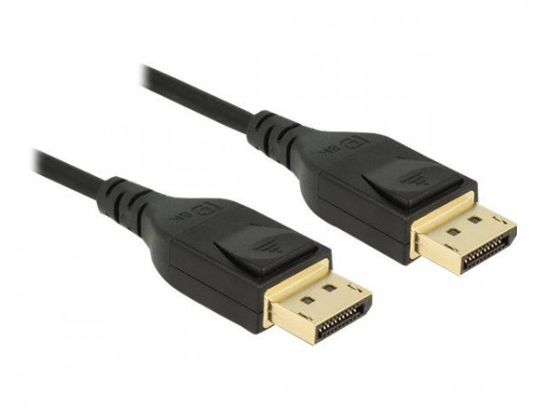 DELOCK DisplayPort Kabel St > St 8K 60Hz 2.00m schwarz