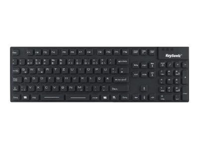 Tastatur Keysonic KSK-8030IN (DE) Industrietastatur 105T black