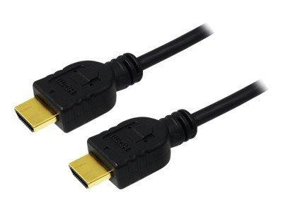 LogiLink HDMI-Kabel Ethernet A -> A St/St 1.50m sw