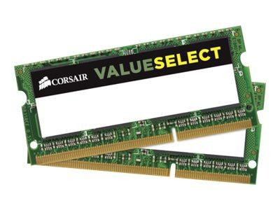 SO DDR3 8GB PC 1600 CL11 CORSAIR KIT (2x4GB) Value Select