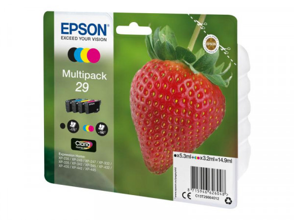 Patrone Epson 29 ExpressionHome XP 4erPack black + Color