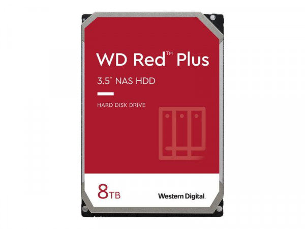 WD 8.9cm (3.5") 8TB SATA6 WD80EFZZ 5640 128MB Red
