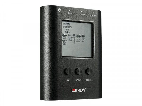 Lindy HDMI 18G Signal Analyser und Generator HDCP 1.4 & 2.2