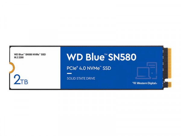 SSD WD Blue M.2 2280 2TB NVMe SN580 intern