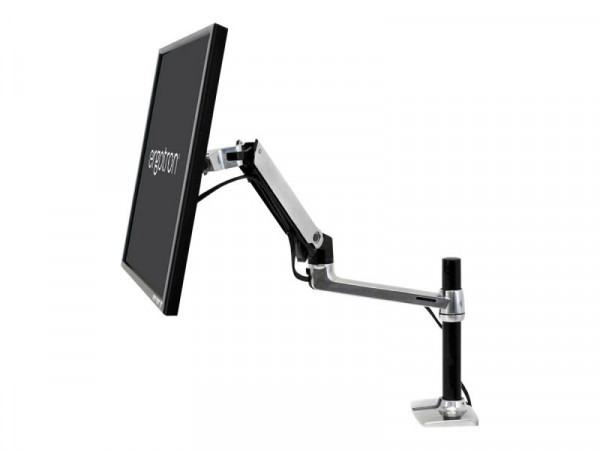 Ergotron LX Tischhalter bis-34"&19kg Hohe Säule Aluminium