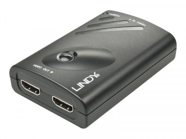 Lindy Konverter DisplayPort auf 2x HDMI Expander bis 4K30Hz