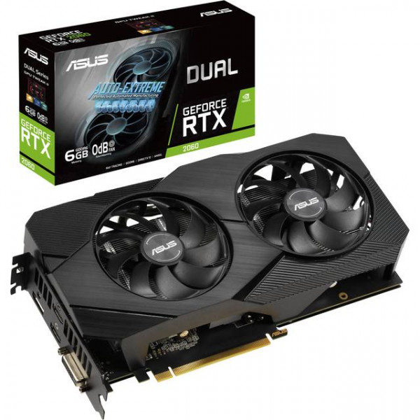 ASUS DUAL-RTX2060-6G-EVO (6GB,DVI,HDMI,DP,Active)