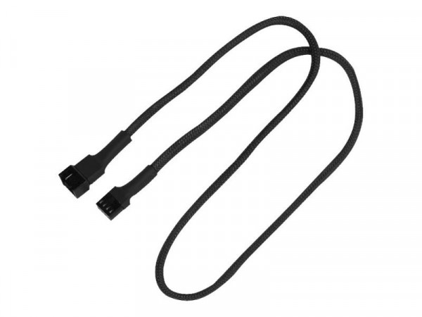 Kabel Nanoxia PWM Verlängerung, 60 cm, schwarz