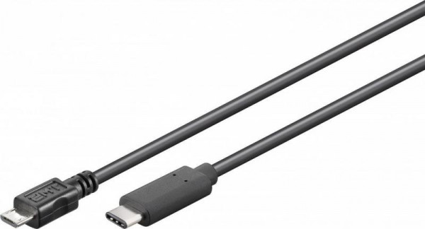 Kabel USB 2.0 C -> micro-USB C 0,6m goobay