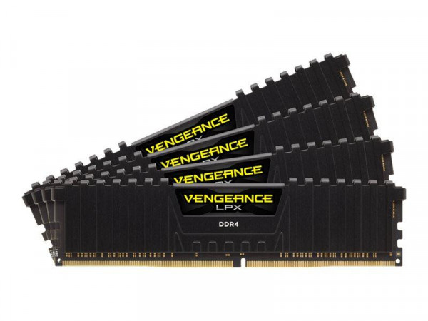 DDR4 64GB PC 2666 CL16 CORSAIR KIT (4x16GB) Vengeance LPX