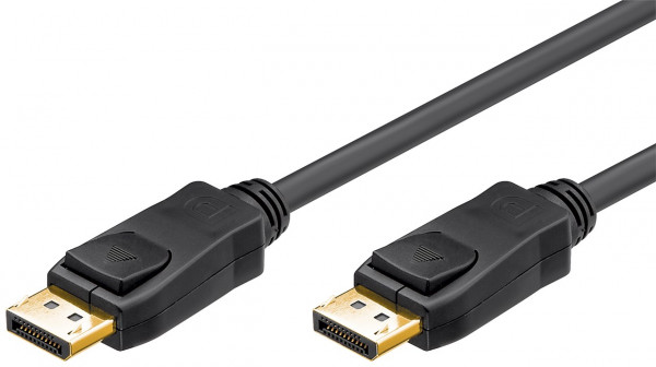 Goobay DisplayPort 1.2 Verbindungskabel 1m schwarz