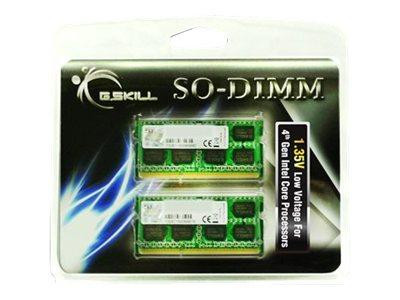 SO DDR3 8GB PC 1600 CL11 G.Skill 1,35V (2x4GB) Value 8GSL