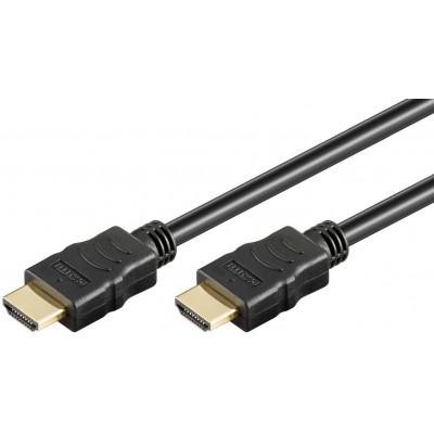 Techly HDMI Kabel High Speed with Ethernet schwarz 0,5m