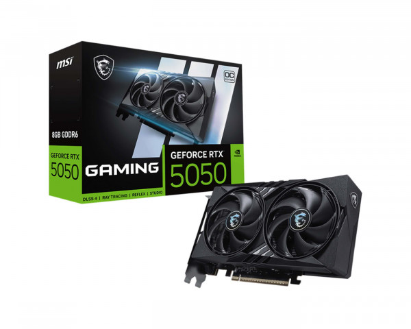 MSI RTX5050 8G Gaming OC 8GB GDDR6 HDMI 3xDP