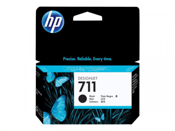 HP 711 Schwarz Tintenpatrone 38ml