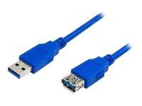 MediaRange USB Kabel A -> A St/Bu 3m blau verl. USB3.0