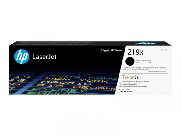 HP 219X Schwarz LaserJet Tonerpatrone