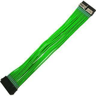 Kabel Nanoxia ATX-Verlängerung, 30 cm, Single, neon-grün