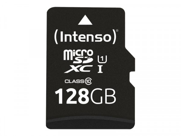 SD MicroSD Card 128GB Intenso SD-HC UHS-I inkl. SD- Adapter