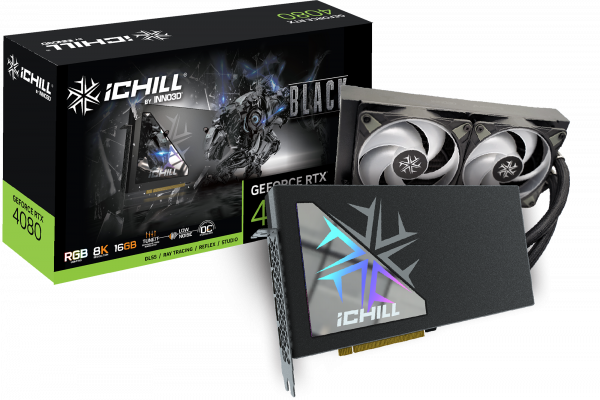 Inno3D RTX4080 iChill BLACK 16GB GDDR6X HDMI 3xDP
