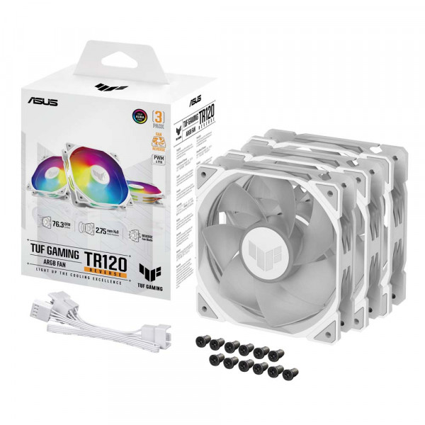 ASUS Lüfter TUF GAMING TR120 FAN ARGB REV WHT 3IN1