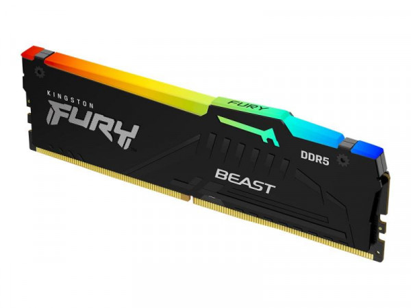 DDR5 16GB PC 5200 CL40 Kingston FURY Beast RGB retail