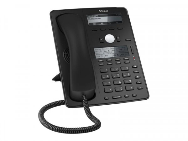 Snom Telefon D745 schwarz