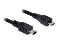 USB Kabel Delock Micro-B -> Mini-B St/St 1.00m sw