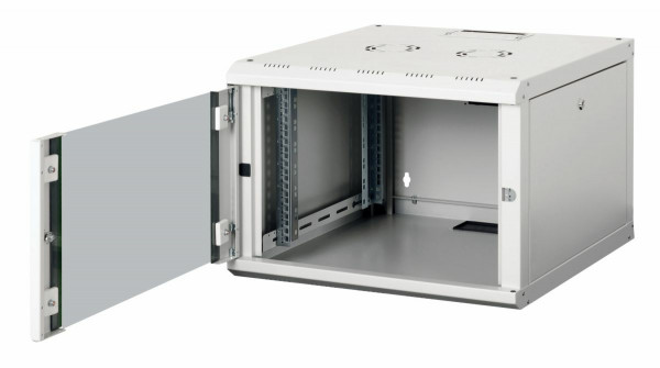 Equip Netzwerkschrank 19" 07U 600x600mm Glastür grau