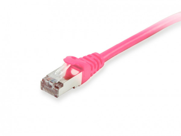 Equip Patchkabel Cat6A S/FTP 2xRJ45 0.25m pink