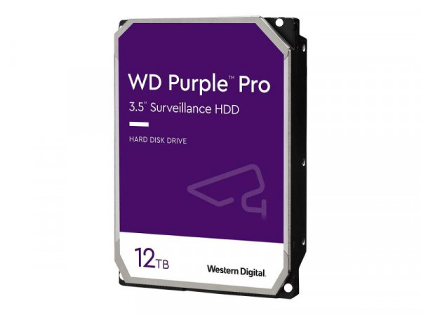 WD Purple Pro 8.9cm (3.5") 12TB SATA3 7200 256MB WD121PURP