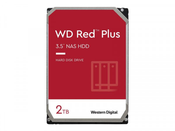 WD Red Plus 8.9cm (3.5") 2TB SATA3 5400 64MB WD20EFPX