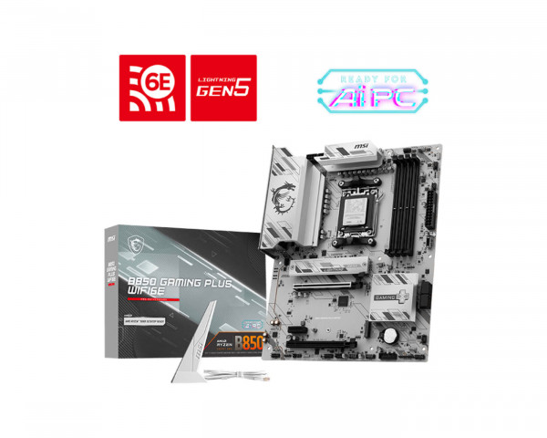 MSI B850 Gaming Plus Wifi6E (B850,AM5,ATX,DDR5)