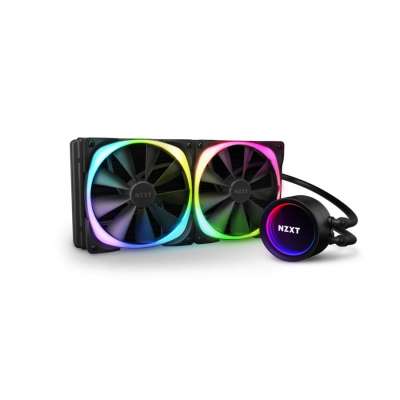 Kraken X63 280mm AIO Liquid Cooler with RGB | 280mm Radiator | CPU 