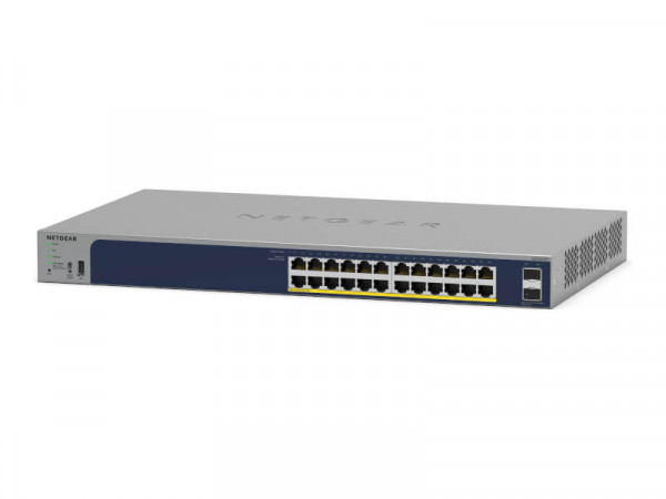 NETGEAR Switch 28x GE GS728TP-300EUS Smart-Managed POE