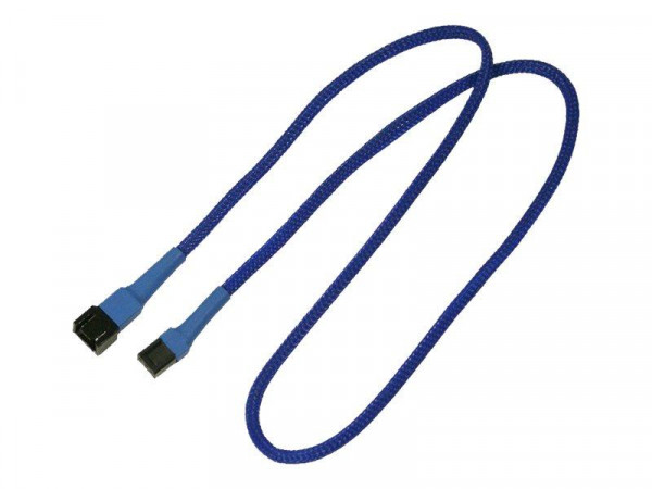 Kabel Nanoxia 3-Pin Verlängerung, 60 cm, blau