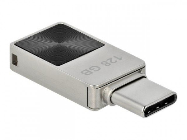 DELOCK Mini USB 3.2Gen1 USB-C Speicherstick 128GB Metallgeh.