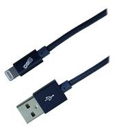 2GO USB Ladekabel-MFI zert-anthrazit 200cm Lightning