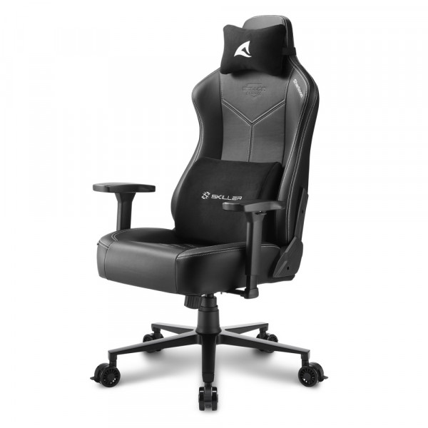 Sharkoon Gamingstuhl Skiller SGS30 PU schwarz/weiß